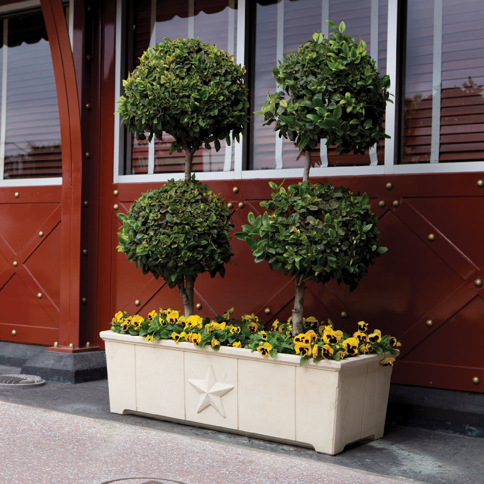 JCS-86701 Hampden Rectangular Planter, 49 in.